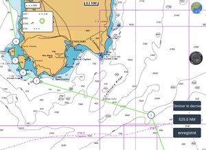 Navigation skipper professionnel Sud Sardaigne 