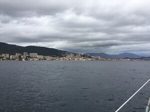 Baie d�Ajaccio convoyage catamaran 