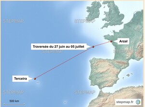 Convoyage voilier A&ccedil;ores - Bretagne