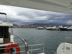 Neige sur les hauteurs de Split