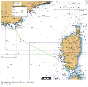 Hyeres - Bonifacio août 2022