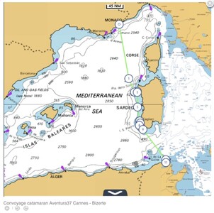 Cannes - Bizerte septembre 2022